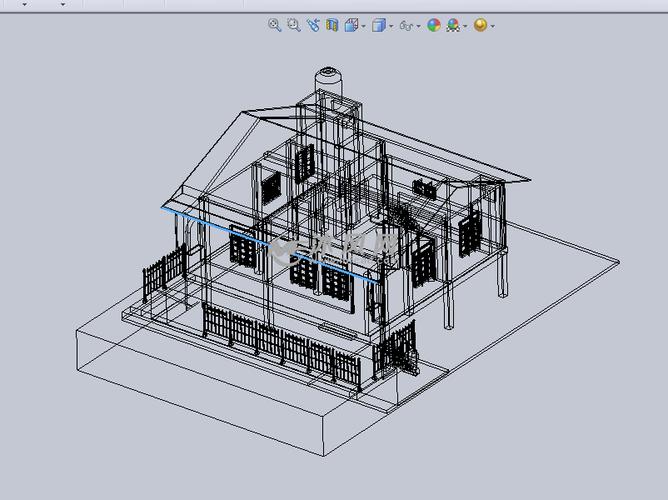3d房屋建筑物设计模型